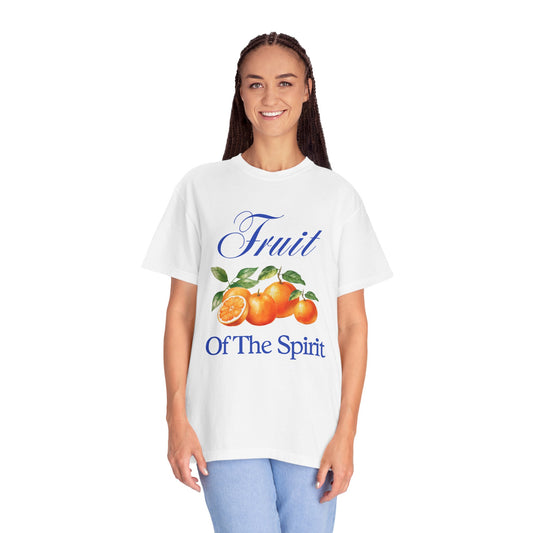 Fruit of the Spirit Orange Dyed T-shirt