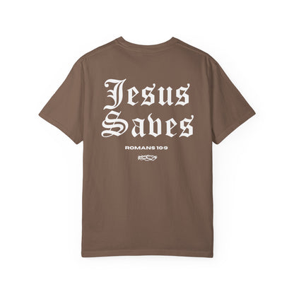 Jesus Saves v2 Dyed T-shirt