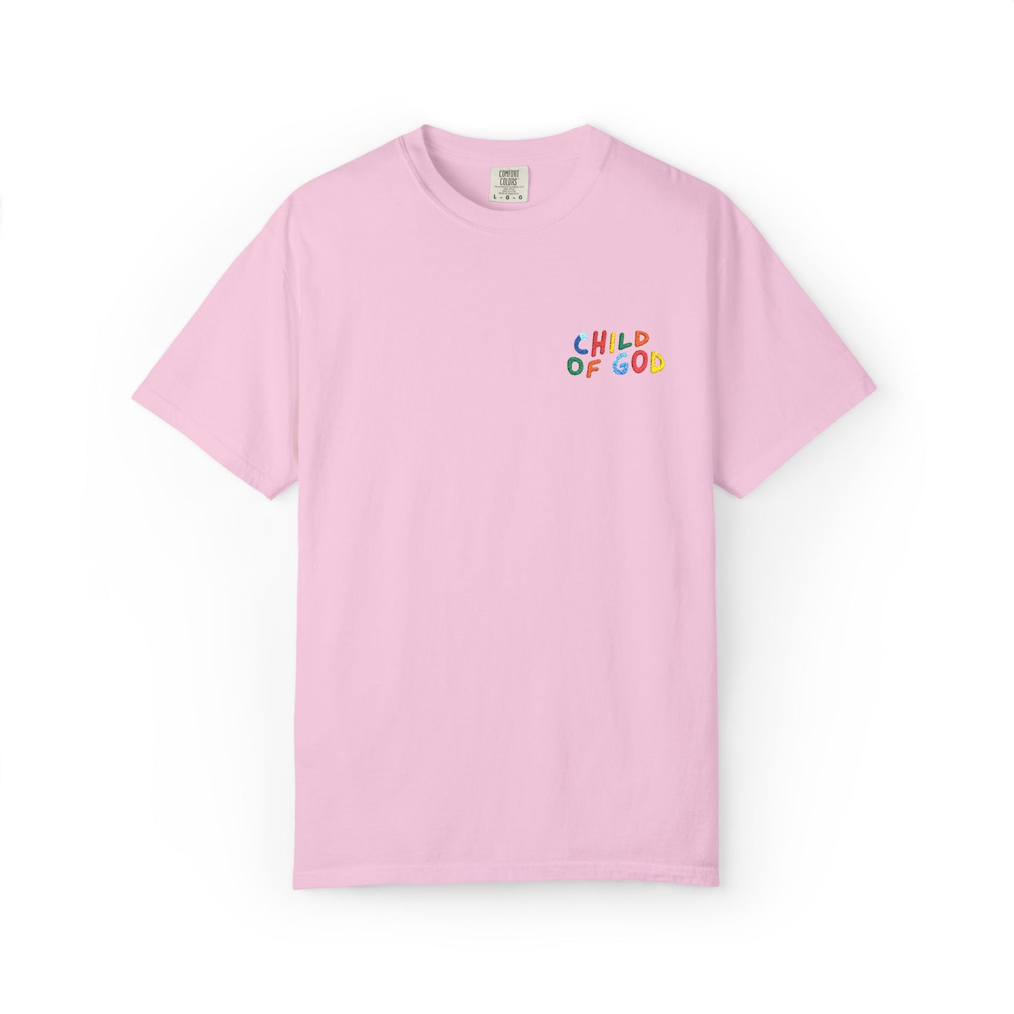 Child of God Embroidered Dyed T-shirt