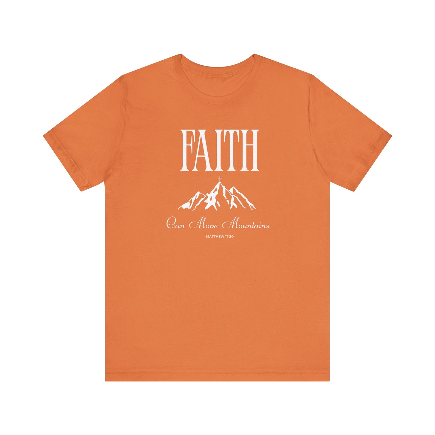 Faith Can Move Mountains v2 Women's T-Shirt