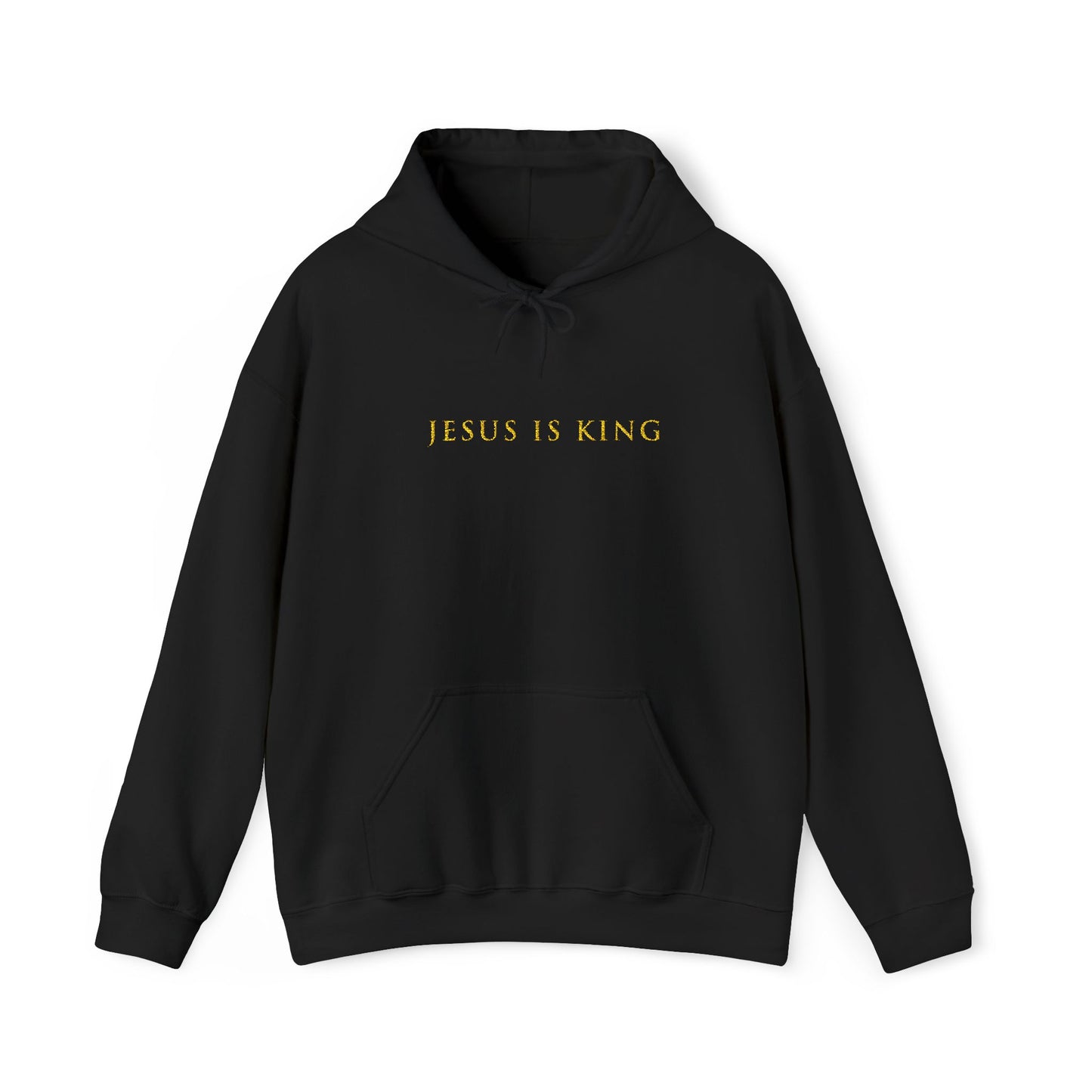 Jesus Is King Embroidered Hoodie