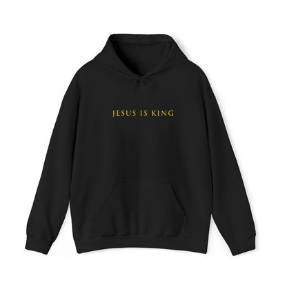 Jesus Is King Embroidered Hoodie