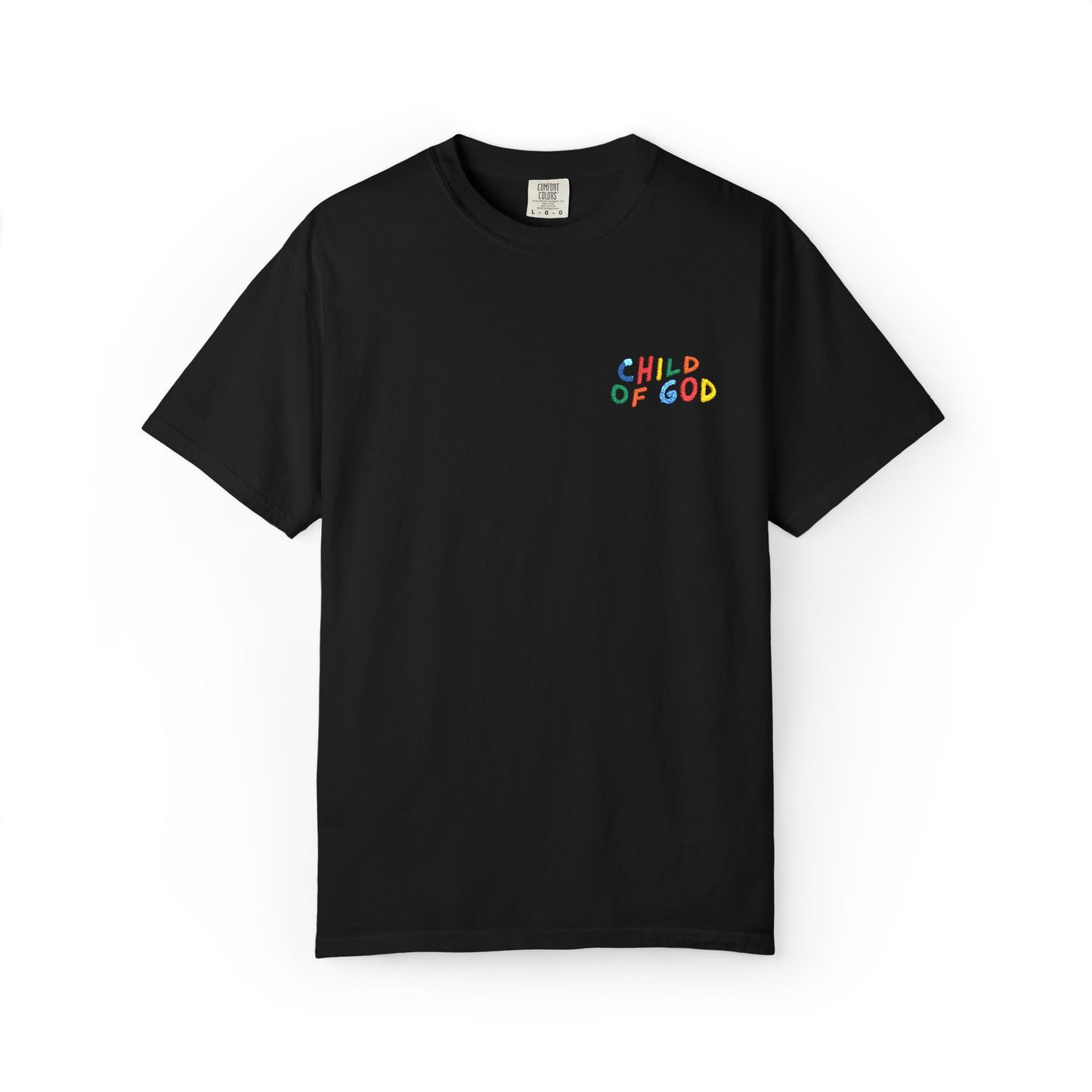 Child of God Embroidered Dyed T-shirt