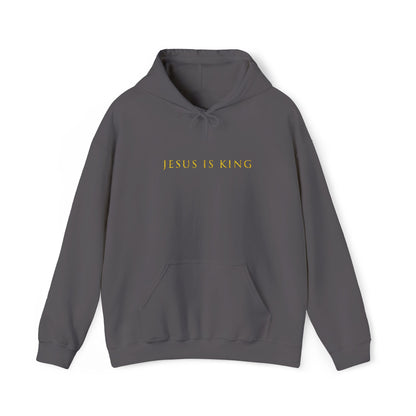 Jesus Is King Embroidered Hoodie