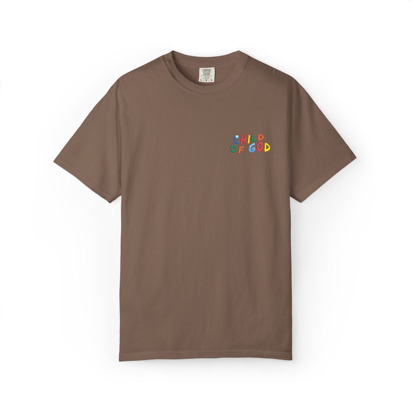 Child of God Embroidered Dyed T-shirt