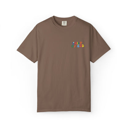Child of God Embroidered Dyed T-shirt