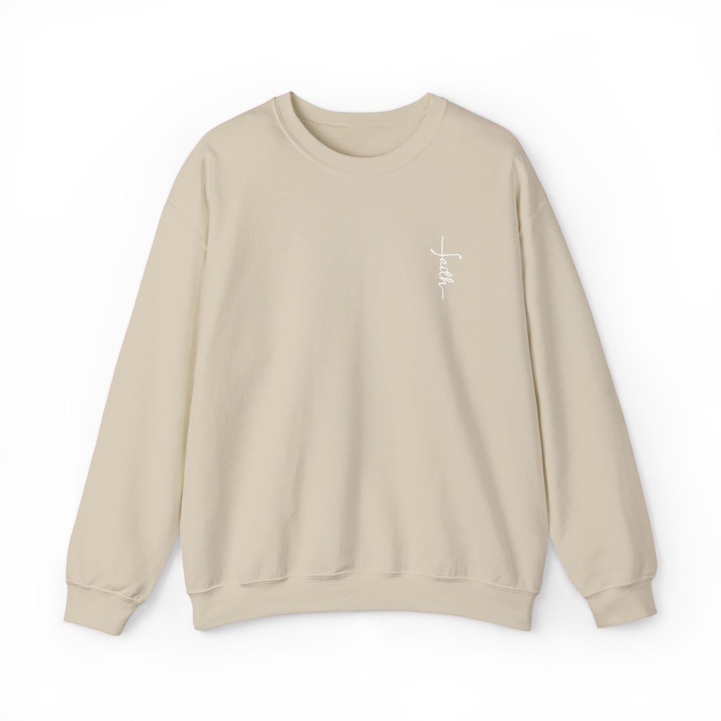 Faith Embroidered Crewneck Sweatshirt