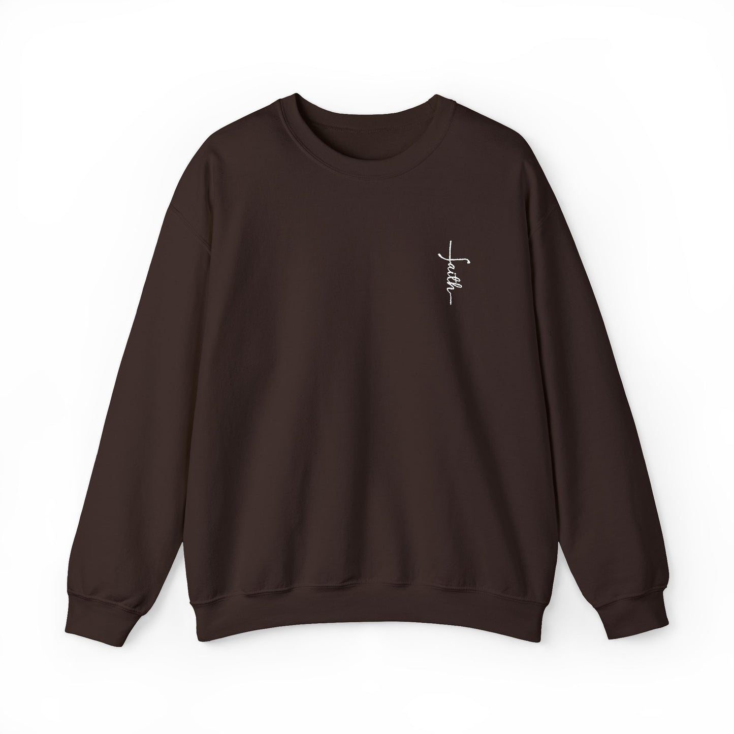 Faith Embroidered Crewneck Sweatshirt