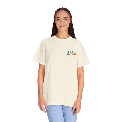 Child of God Embroidered Dyed T-shirt