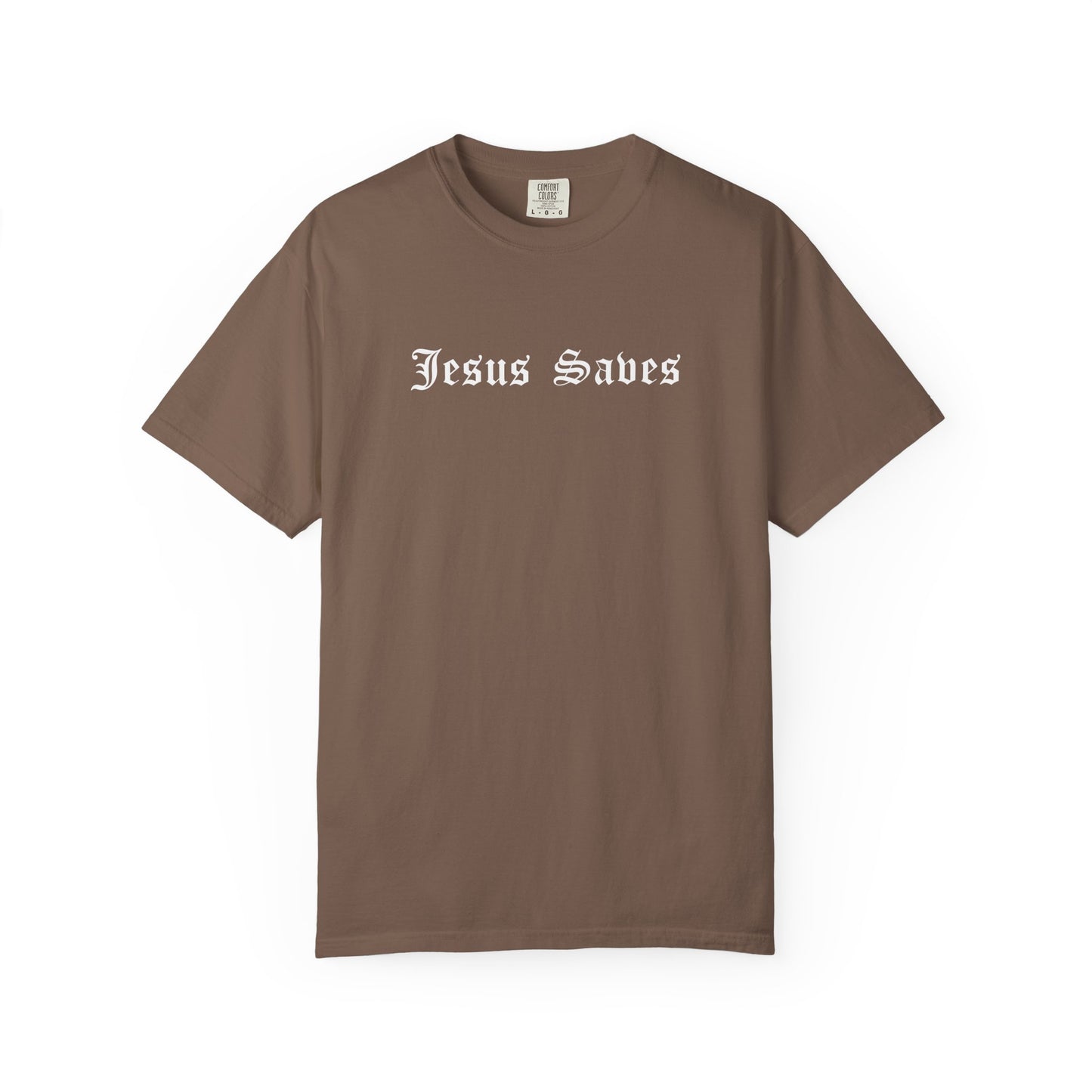 Jesus Saves Dyed T-Shirt