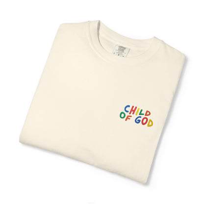 Child of God Embroidered Dyed T-shirt