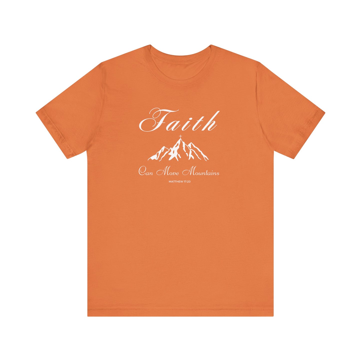 Faith Can Move Mountains v3 Women's T-Shirt