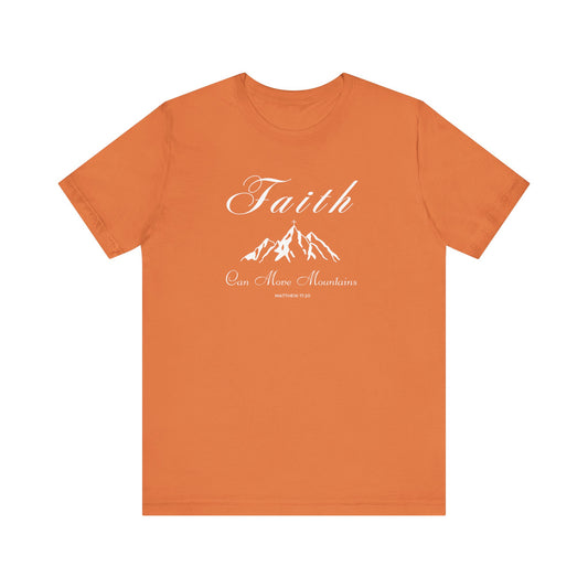 Faith Can Move Mountains v3 Women's T-Shirt