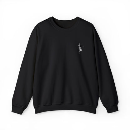 Faith Embroidered Crewneck Sweatshirt