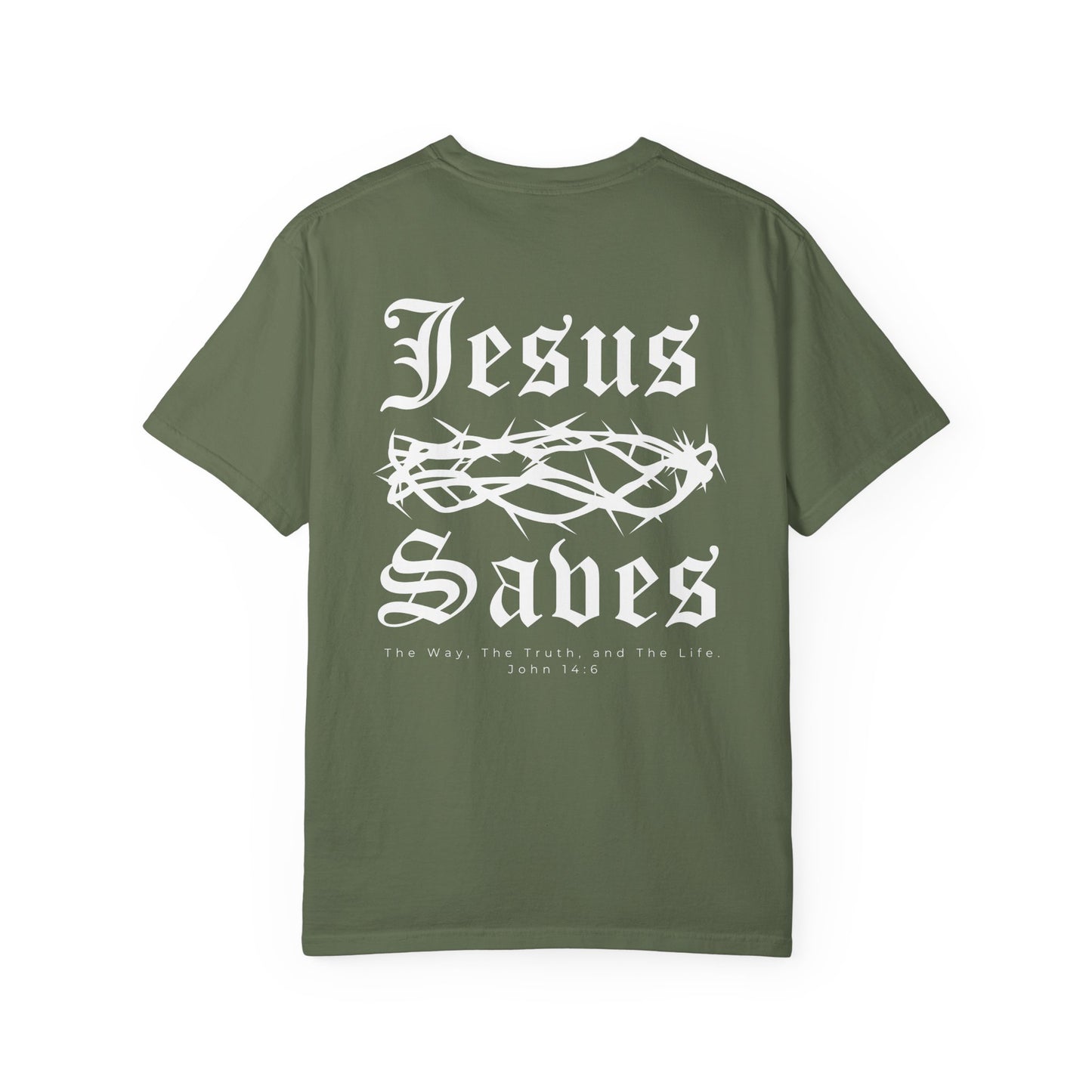 Jesus Saves Dyed T-Shirt