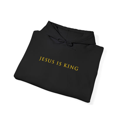 Jesus Is King Embroidered Hoodie