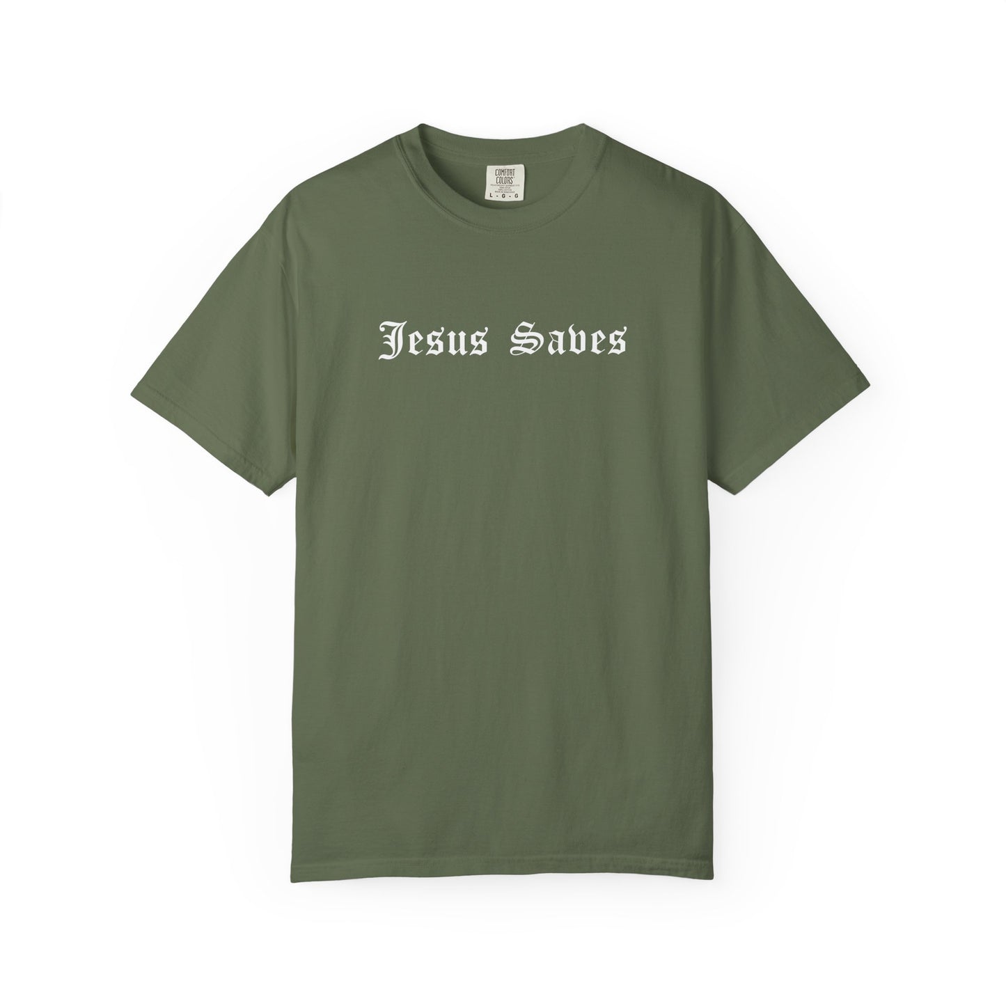 Jesus Saves Dyed T-Shirt