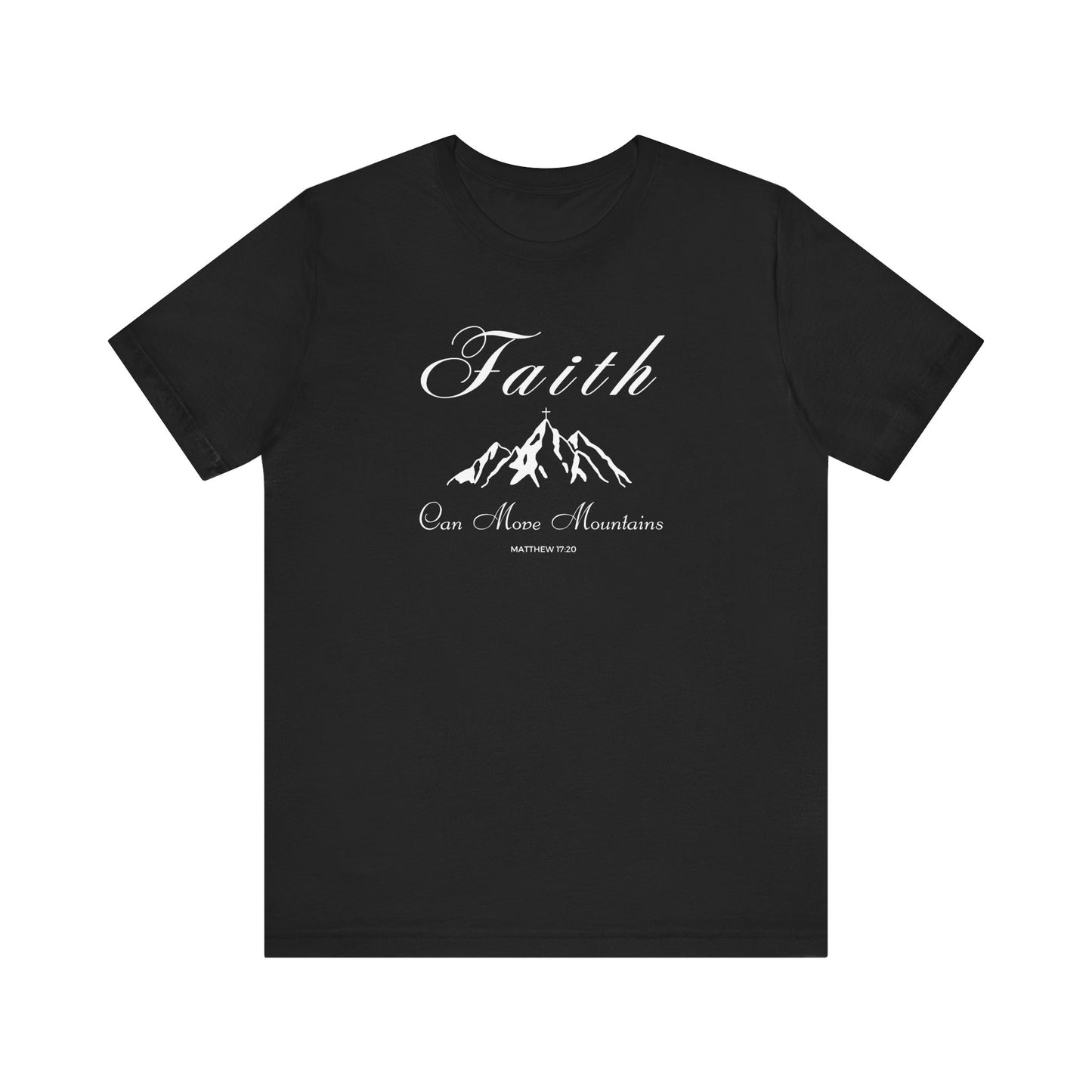 Faith Can Move Mountains v3 Women's T-Shirt