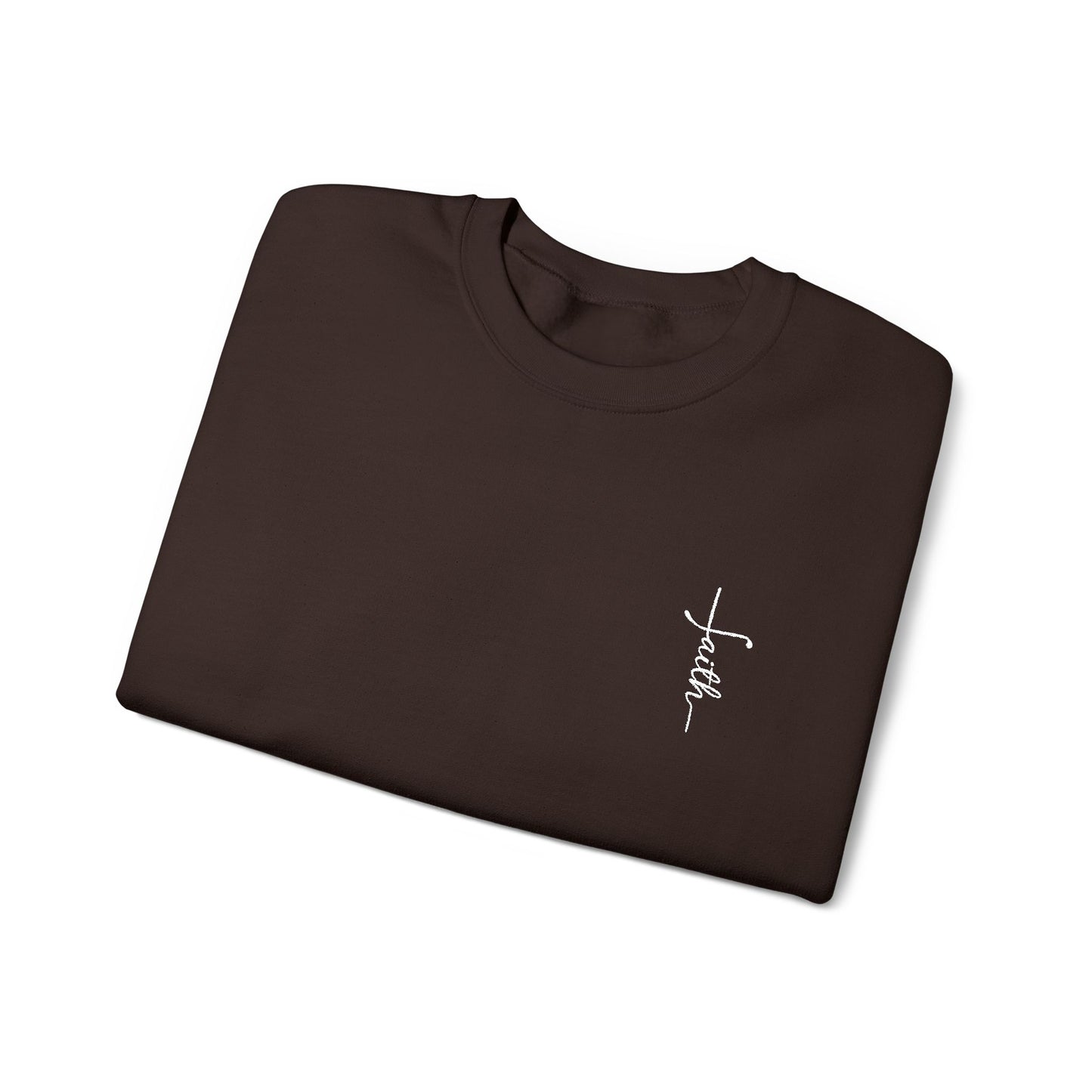 Faith Embroidered Crewneck Sweatshirt