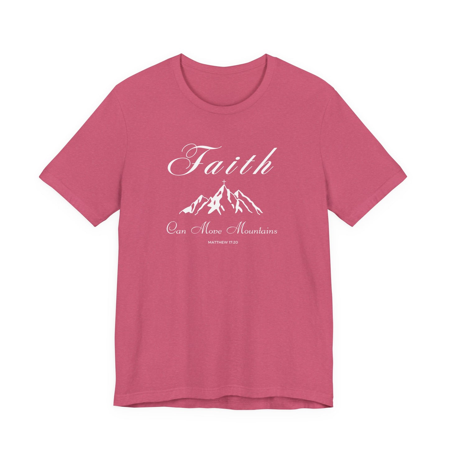 Faith Can Move Mountains v3 Women's T-Shirt
