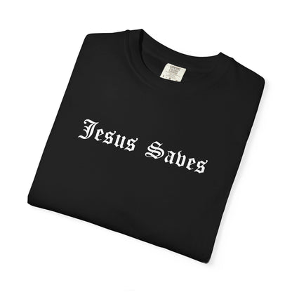 Jesus Saves Dyed T-Shirt
