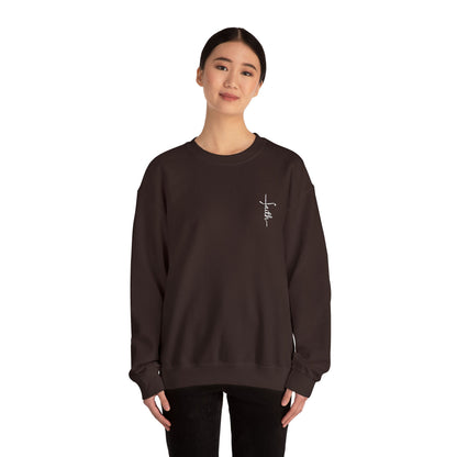 Faith Embroidered Crewneck Sweatshirt