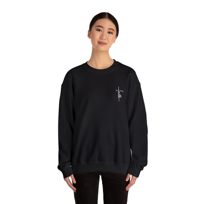 Faith Embroidered Crewneck Sweatshirt